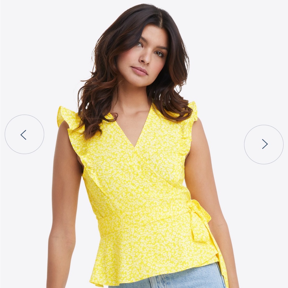 Draper James Sheryl Wrap Top